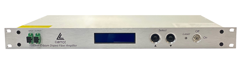 Усилитель оптический EDFA WE1550EDFA-1-24 Carrot, 24дБм, SNMP, 2БП