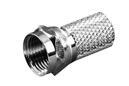 Разъем F(штекер) резьбовой на RG6 RIPO, 100 шт/упак