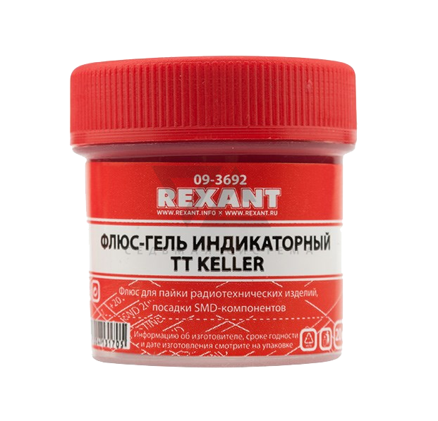 Флюс-гель индикаторный TT KELLER Rexant, 20 мл