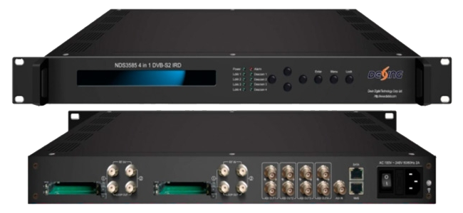 Ресивер 4 DVB-S/S2, 4 CI NDS3585 Dexing
