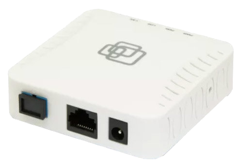 Терминал абонентский ONU GEPON, 1 порт 10/100/1000Base-T, RF C-Data