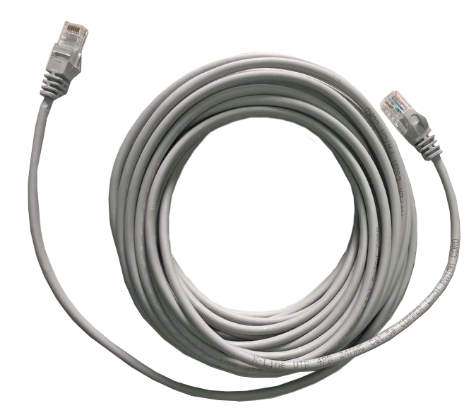 Патчкорд UTP 15 м Cu X-Line, CAT5е, серый, литой, LSZH