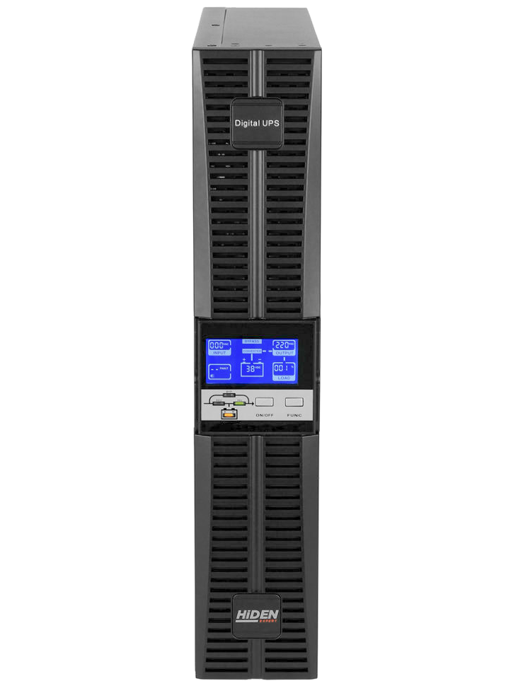 Источник бесперебойного питания Rack/Tower EXPERT UDC9202H-RT HIDEN, внешние АКБ, 2kVA/1.8kW