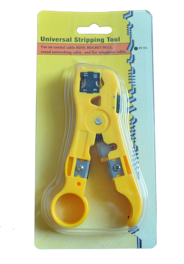 Инструмент для зачистки и обрезки кабелей HT-302 RG-58, RG-59, RG-11