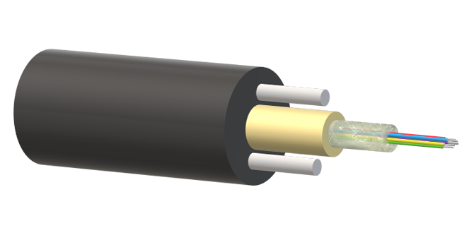 Кабель оптический X-Line ADSS, 8 волокон G.652, 3 кН