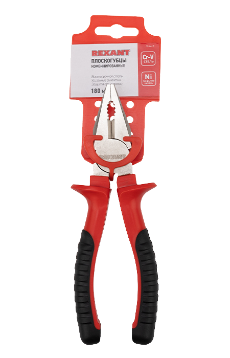 Плоскогубцы комбинированные 180 мм Rexant