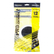 Удлинитель сетевой Standart Proconnect без заземления, 3 гнезда, 3 м, черный - 