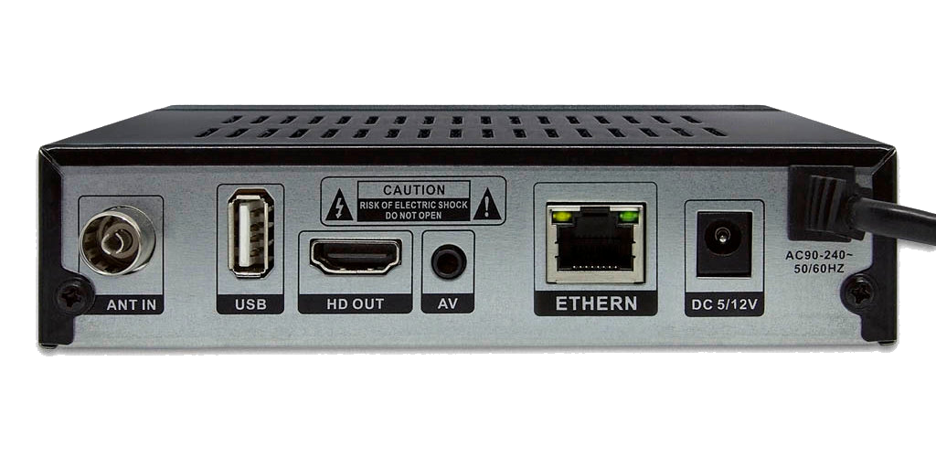 Приемник эфирный комбинированный DVB-T/T2/C T625A LAN World Vision