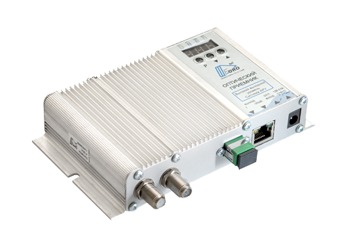 Приемник оптический FORO 210E SM5 FOROtel, АРУ, 111 дБмкВ, 12В, SNMP(C), IP42, ЭУ