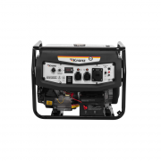 Генератор бензиновый KR5500EA KRANZ, 5, 5кВт, 230В, 25л, коннектор автоматики, электростартер - 