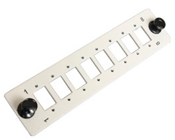 Планка под 8 адаптеров SC, серая