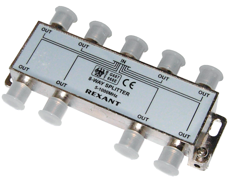 Делитель на 8 SAH 812F Rexant