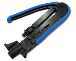 Инструмент обжимной для компрессионных F-разъемов HT-H548A1 diSat, универсальный