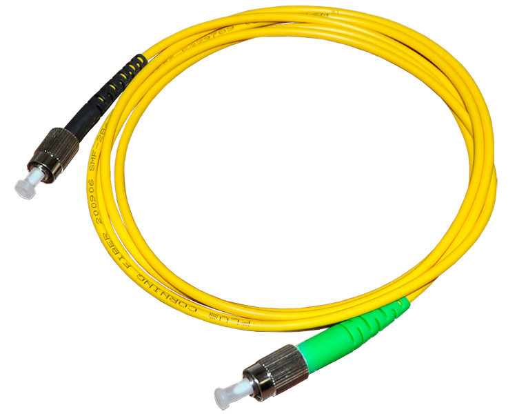 Патчкорд оптический FC/APC-FC/UPC SM, 1 м