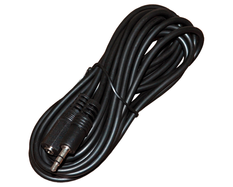 Шнур TRS(штекер) 3.5 мм - TRS(гнездо) 3.5 мм SILVER Rexant, 3 м