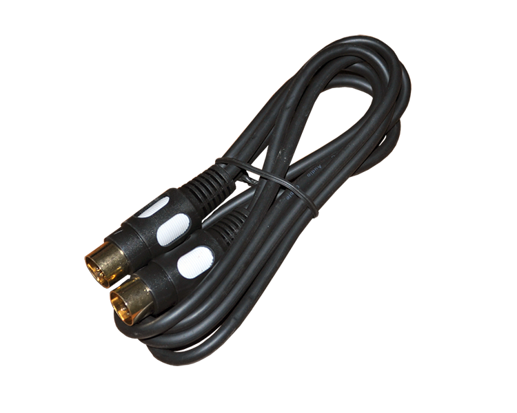 Шнур DIN 5pin - DIN 5pin GOLD Rexant, премиум, 1.5 м