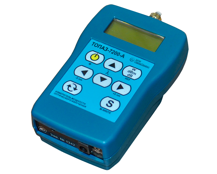 Измеритель оптической мощности 7220-A Топаз, с поверкой