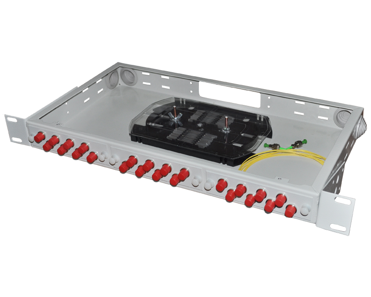 Кросс оптический стоечный КРС-24 1U FC/APC