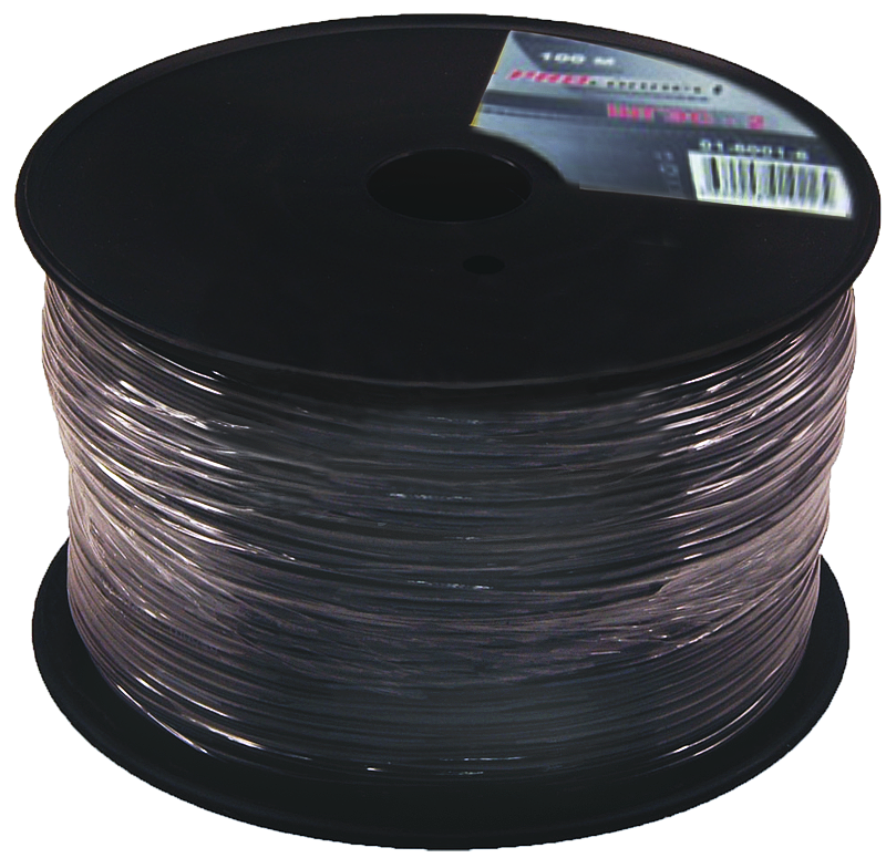 Кабель ШГЭС-2 Proconnect, плоский, CCA, черный, 100 м