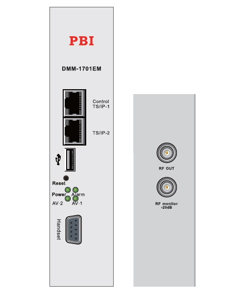 IP приемник сдвоенный-модулятор PAL DK DMM-1701IM-04 PBI
