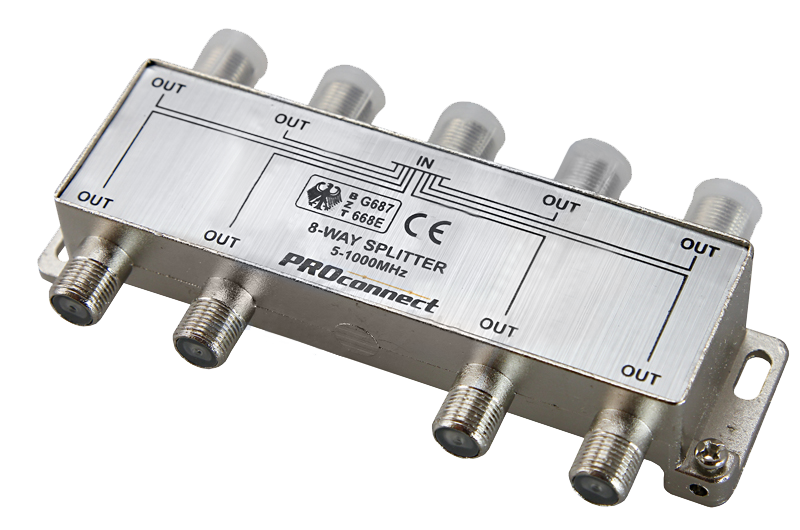 Делитель на 8 SAH 812F Proconnect