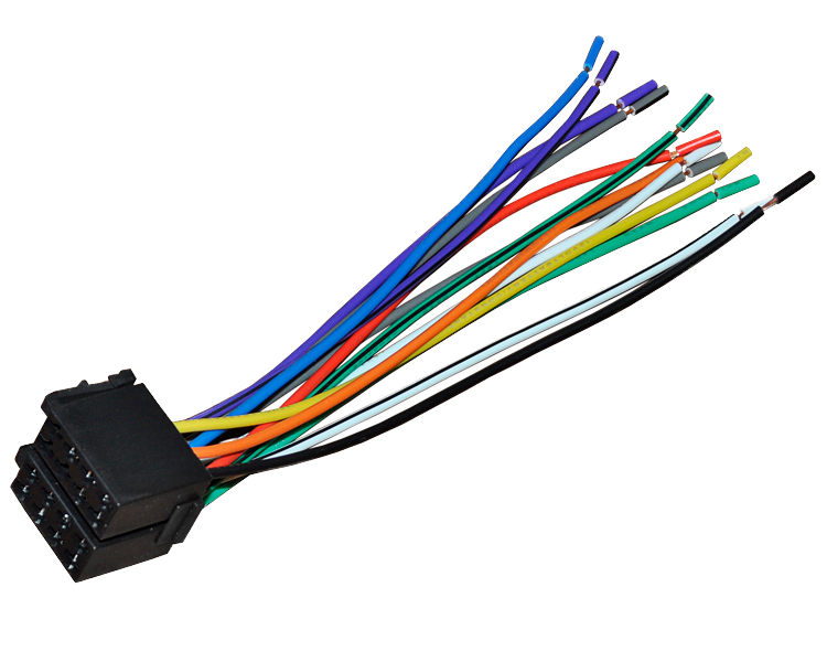 Разъем для автомагнитол Rexant, сдвоенное гнездо (акустика+питание)