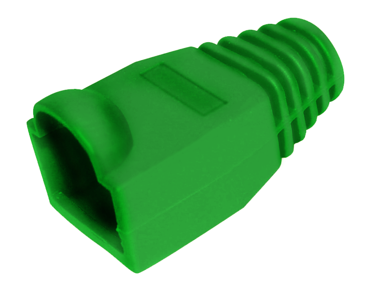 Колпачок RJ45 Rexant, зеленый, 100 шт/упак