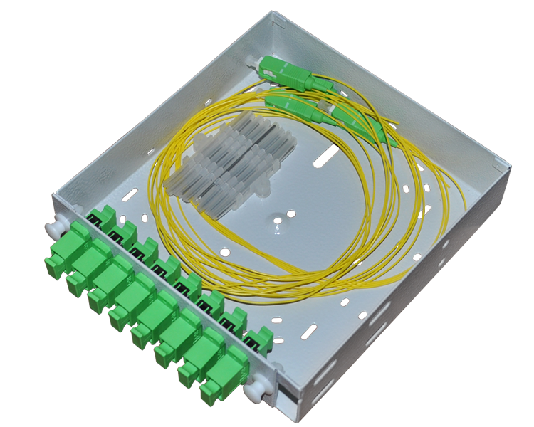 Кросс оптический настенный КРН-8 микро SC/APC
