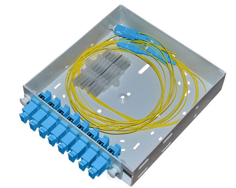 Кросс оптический настенный КРН-8 микро SC/UPC
