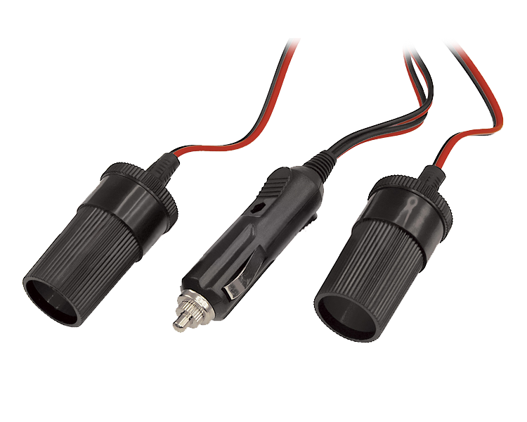 Разветвитель автоприкуривателя штекер Rexant, 2 гнезда