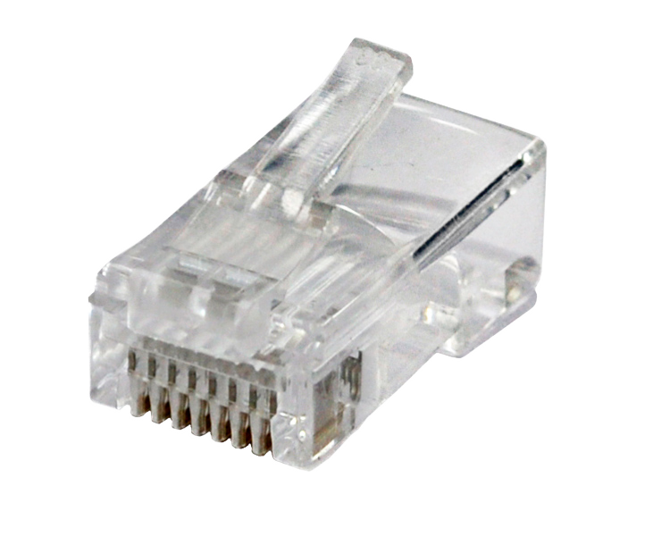 Разъем RJ45 8P8C CAT5е Rexant, 100 шт/упак