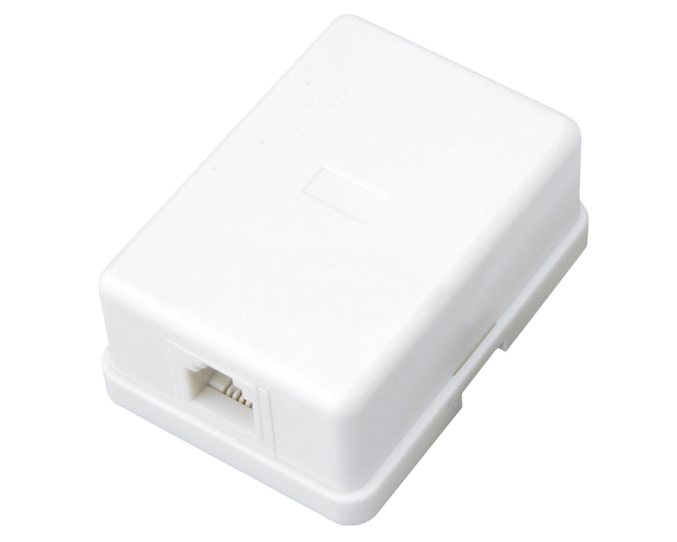 Розетка телефонная 6P-4C Rexant