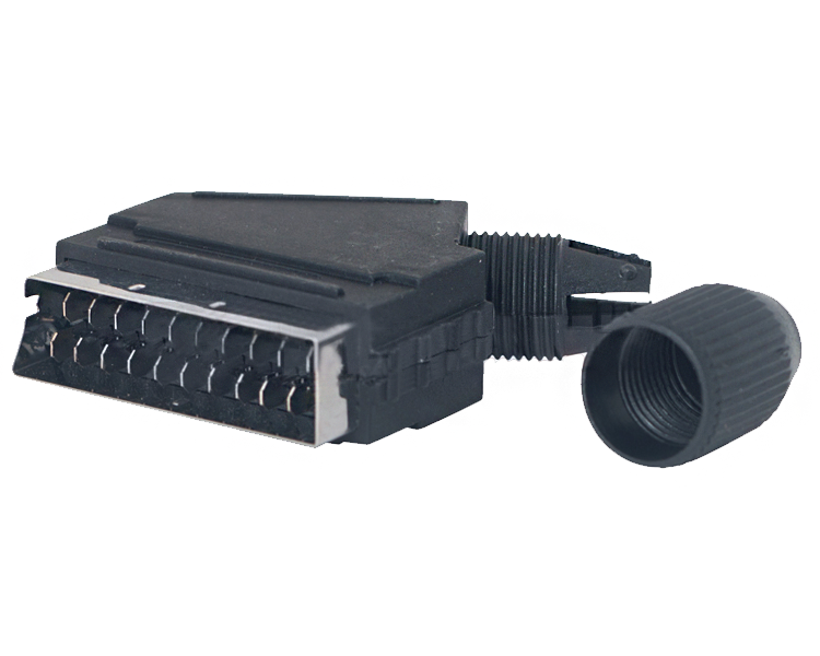 Разъем SCART silver Rexant