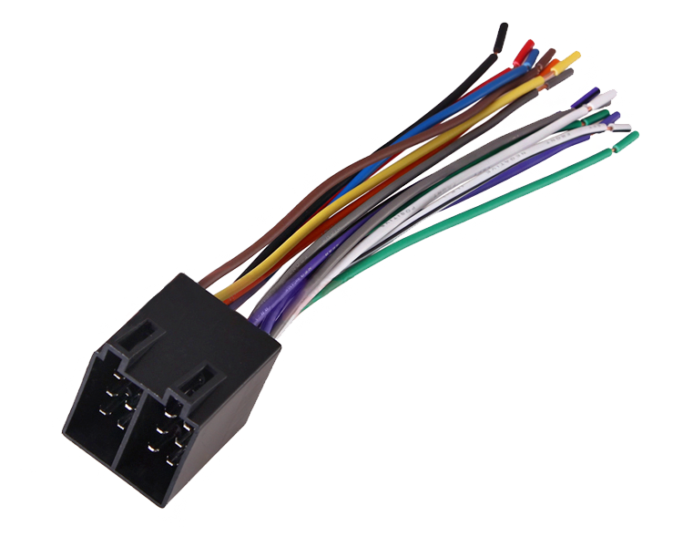 Разъем для автомагнитол Rexant, сдвоенный штекер (акустика+питание)