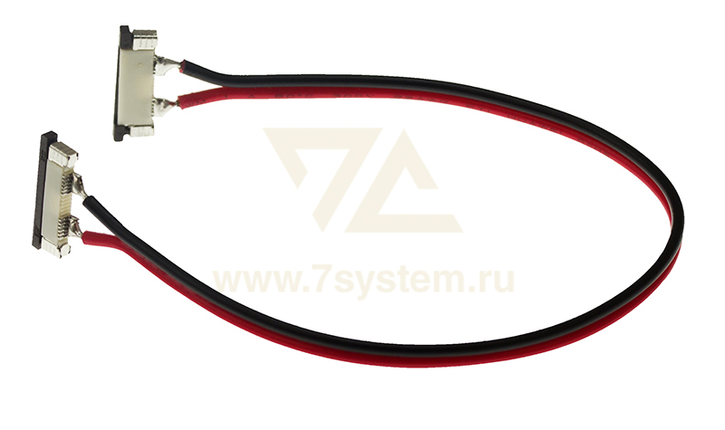 Коннектор соединительный для одноцветных светодиодных лент без влагозащиты, шириной 10 мм