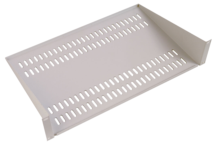 Полка перфорированная консольная 2U глубина 200 мм ЦМО